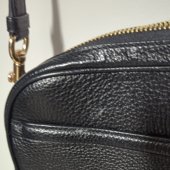 Coach Black Crossbody Bag with Gold Accents - Picture 5 of 9